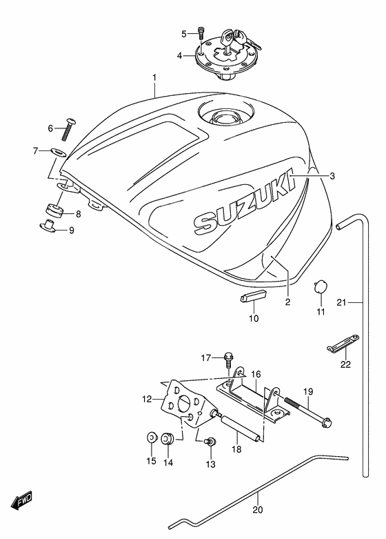 Tank fuel              

                  Model k2