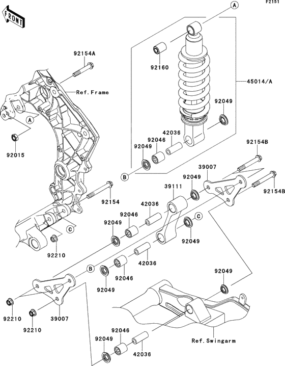 Suspension/shock absorber