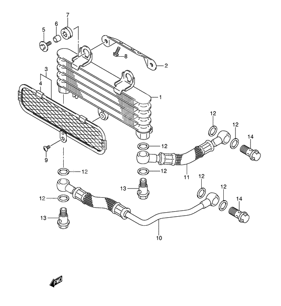 Oil cooler