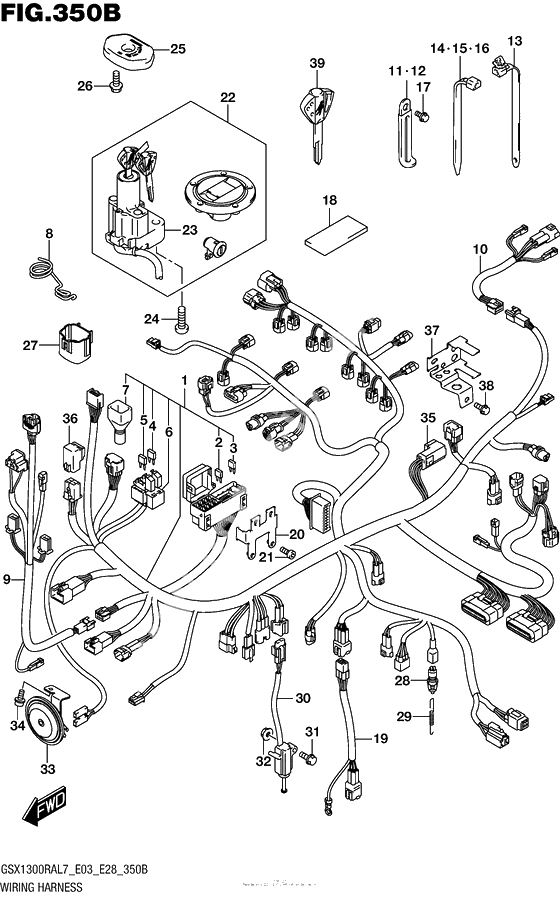 Wiring Harness (Gsx1300Ral7 E28)