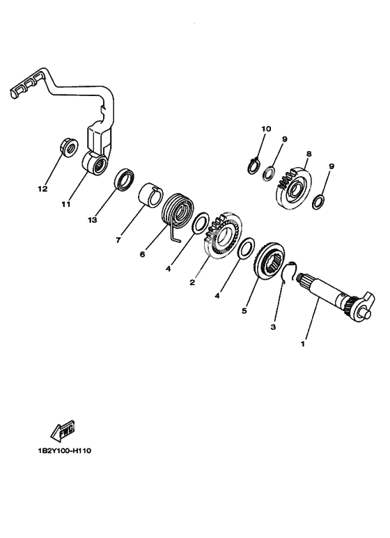 Привод стартера