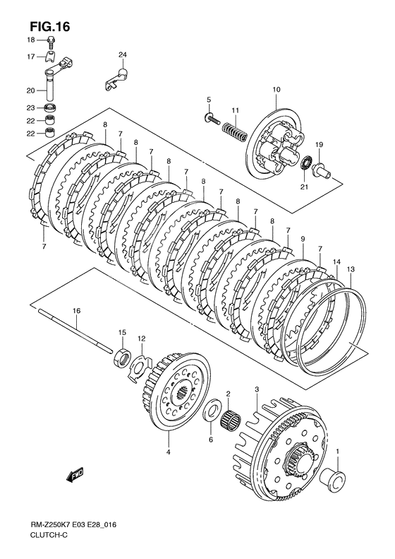 Clutch              

                  Model k7