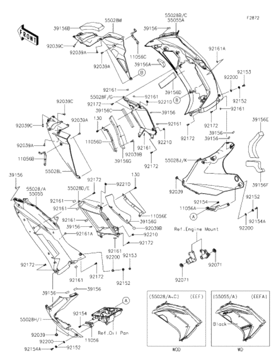 Cowling lowers