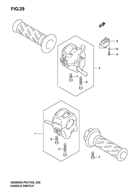 Handle switch              

                  Model k3/k4/k5