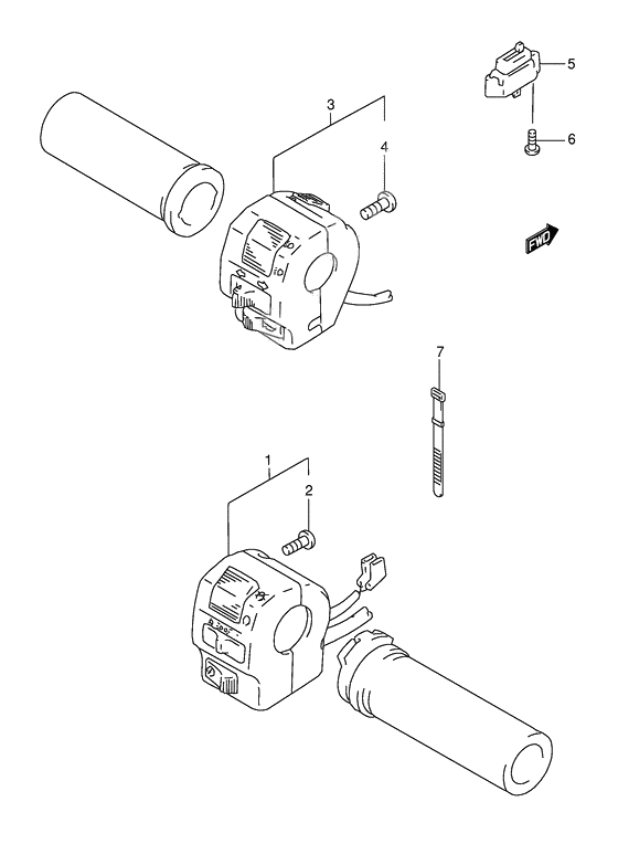 Handle switch