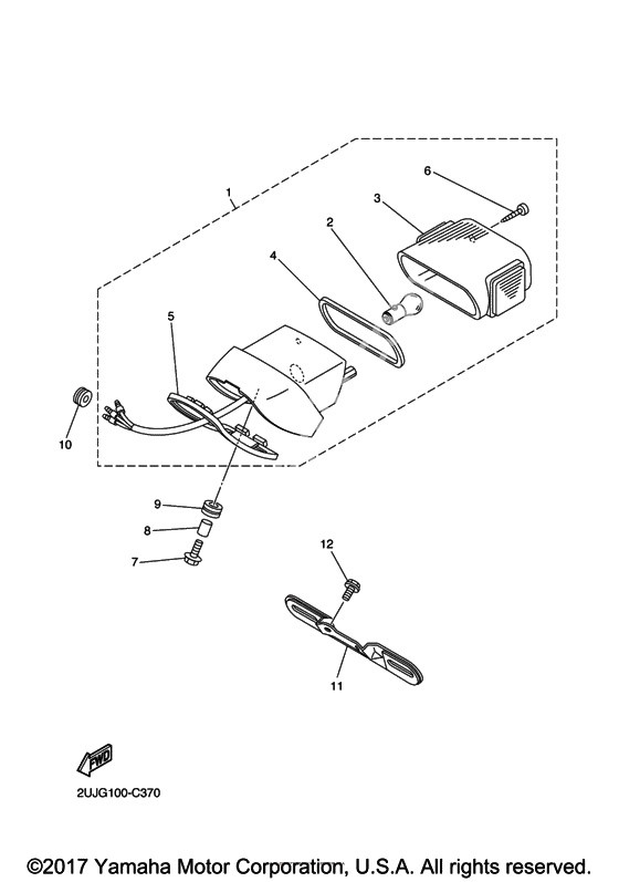 Задний фонарь (Стоп-сигнал)