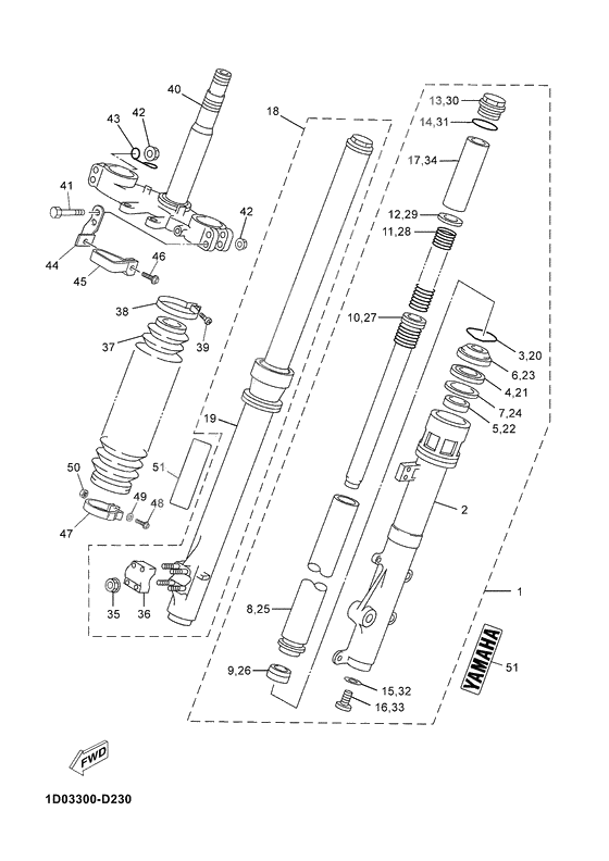 Front fork