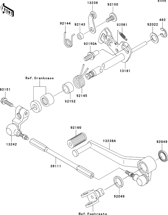 Gear change mechanism