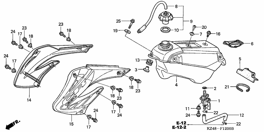 Fuel tank/shroud