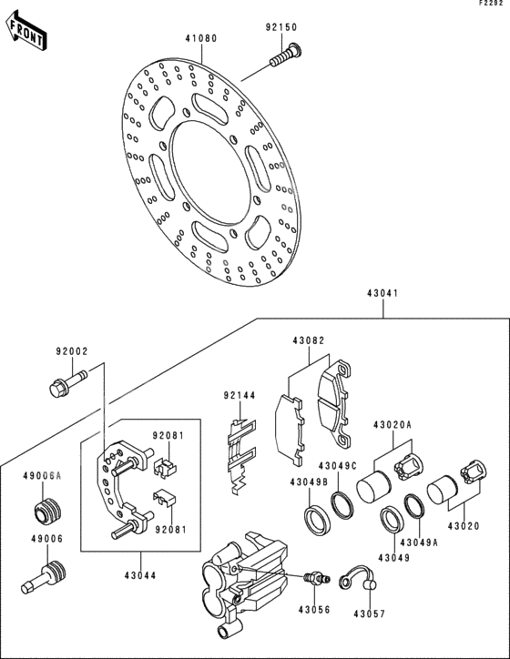 Front brake