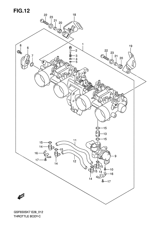 Throttle body