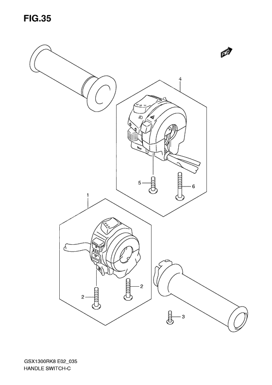 Handle switch