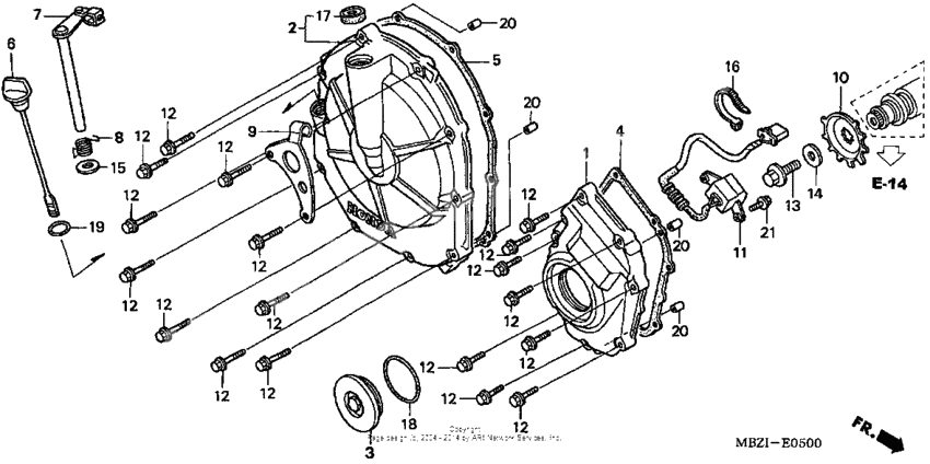 Clutch cover