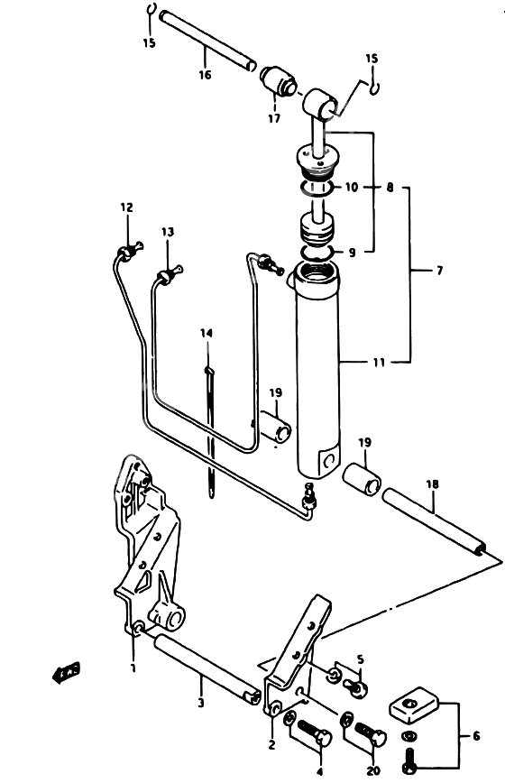 Trim cylinder