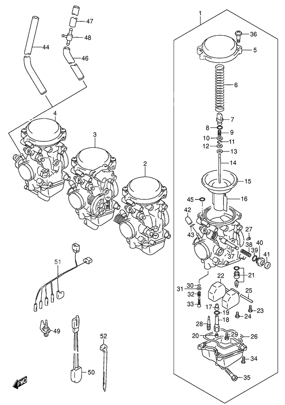 Carburetor assy