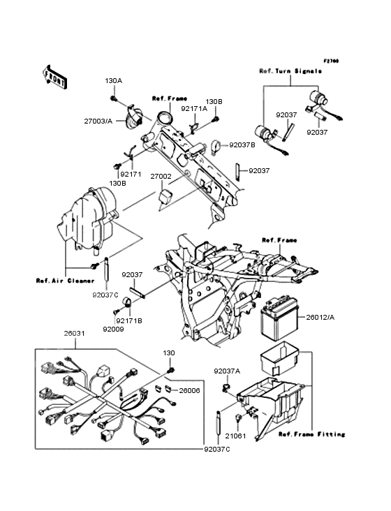 Chassis electrical equipment