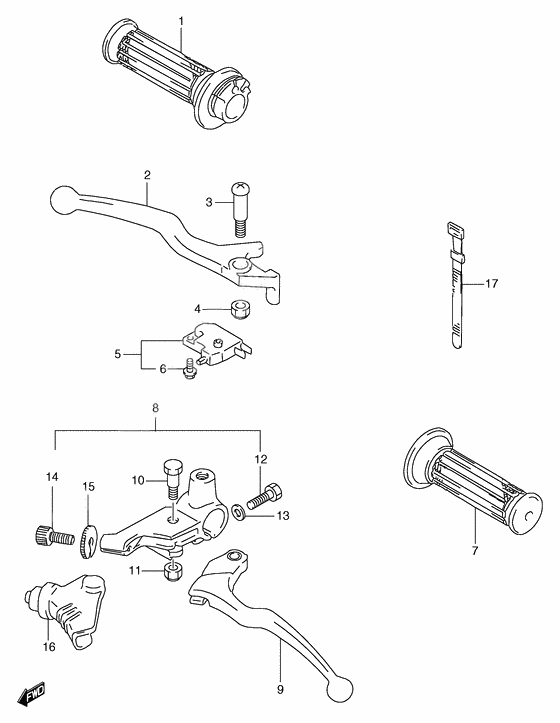 Handle lever              

                  P37