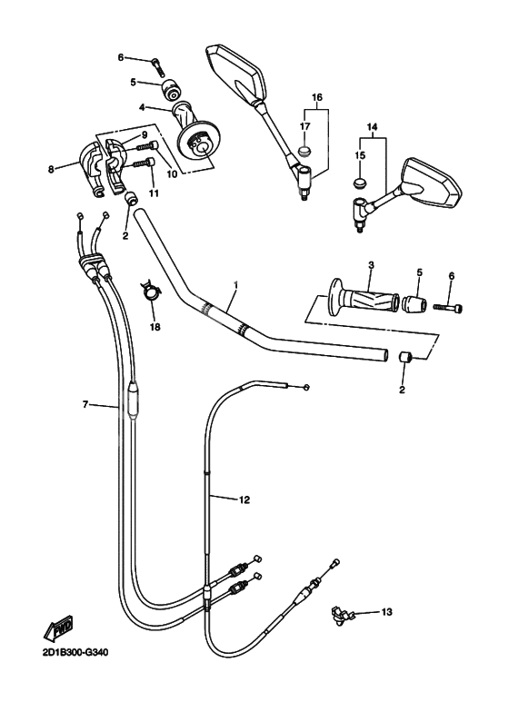 Steering handle