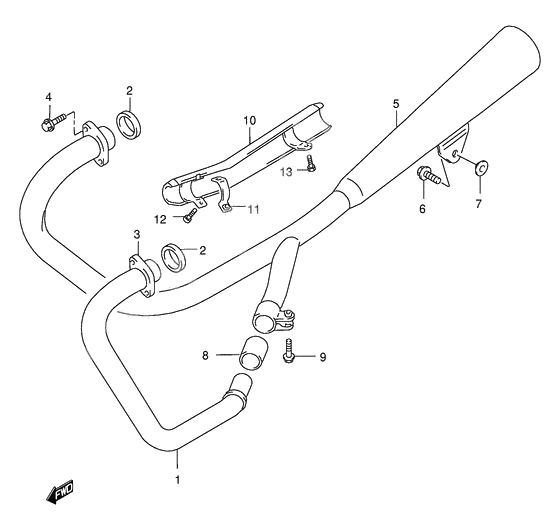 Muffler comp