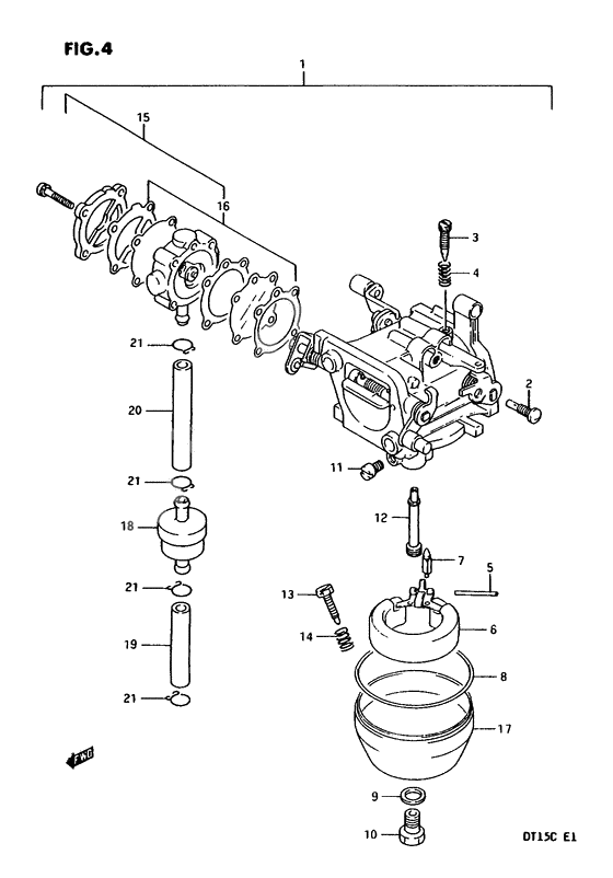 Carburetor assy