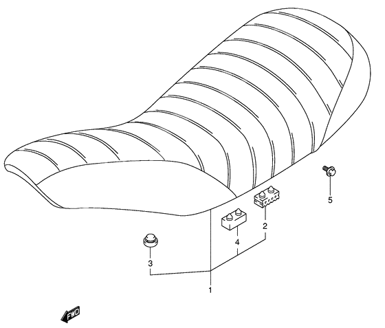 Seat              

                  Model k5/k6/k7