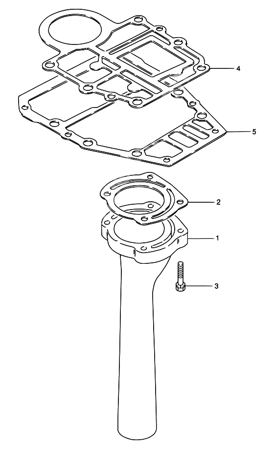 Exhaust tube