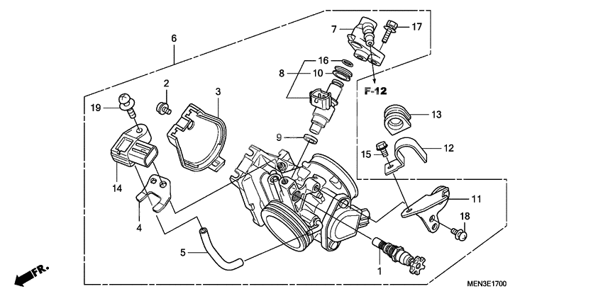 Throttle body