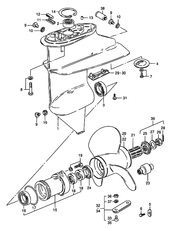 Gear case