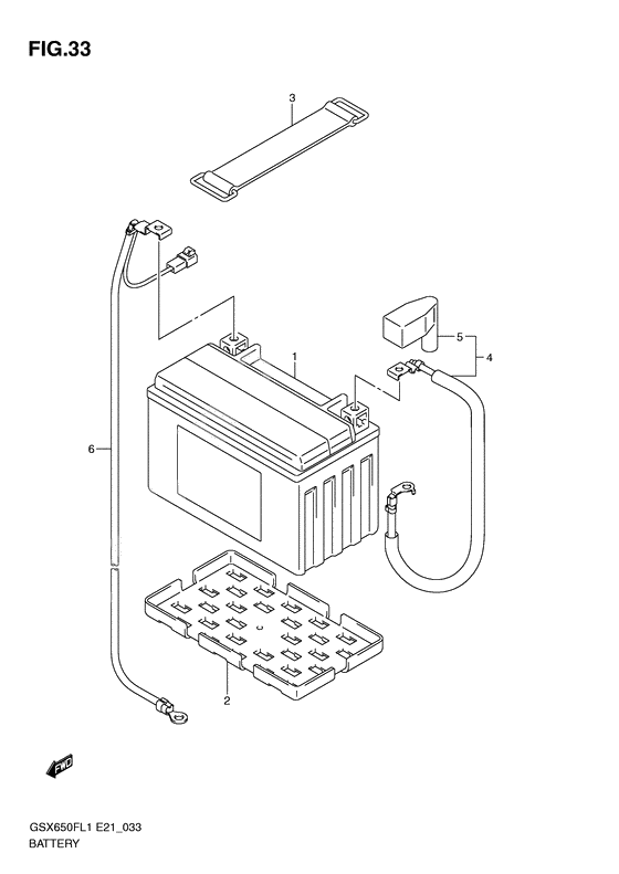 Battery              

                  Gsx650fl1 e24