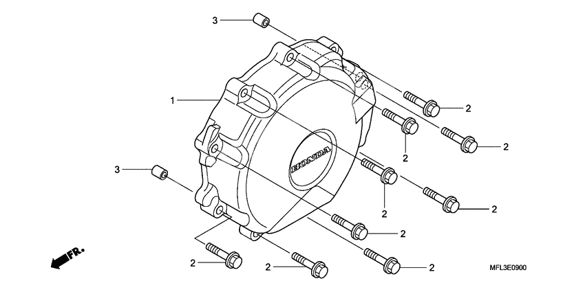 A.c. generator cover              

                  CBR 1000RR