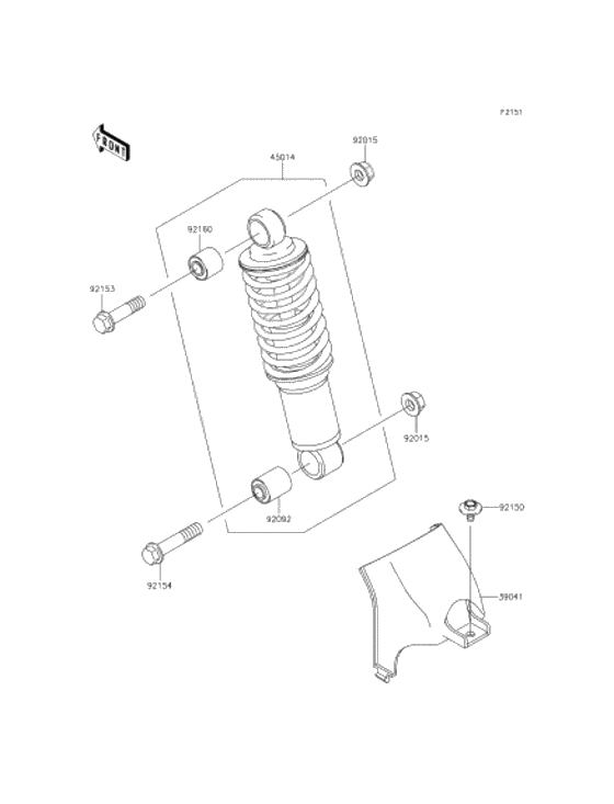 Suspension/shock absorber