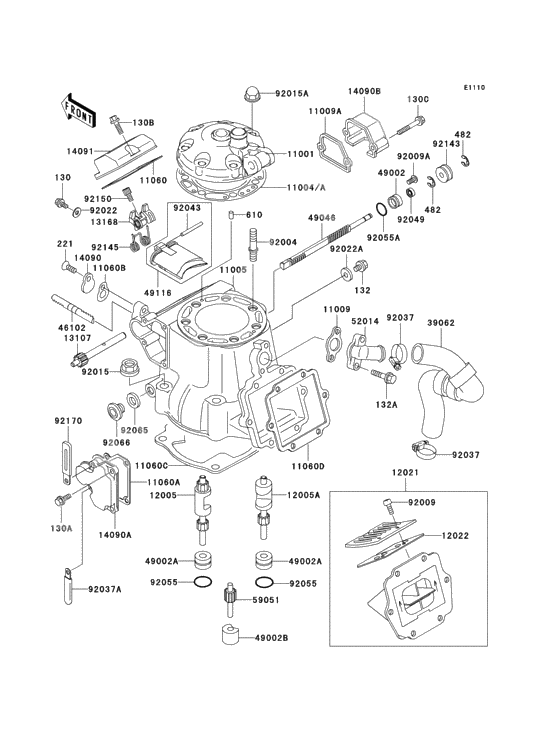 Cylinder head/cylinder(1/2)