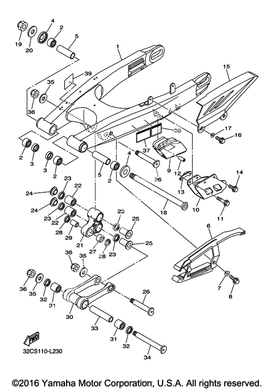 Задний рычаг & Подвеска