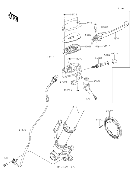 Front Master Cylinder