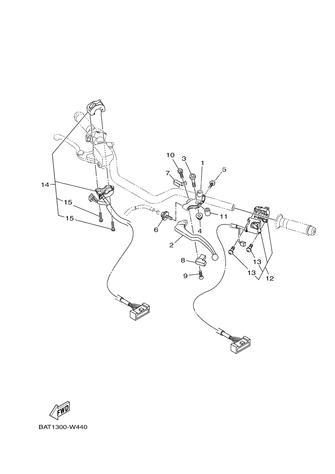 Handle switch & lever