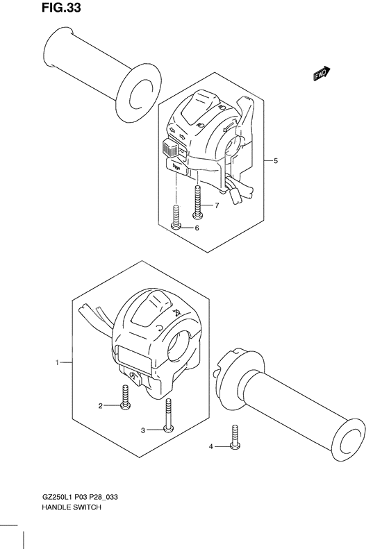 Handle switch