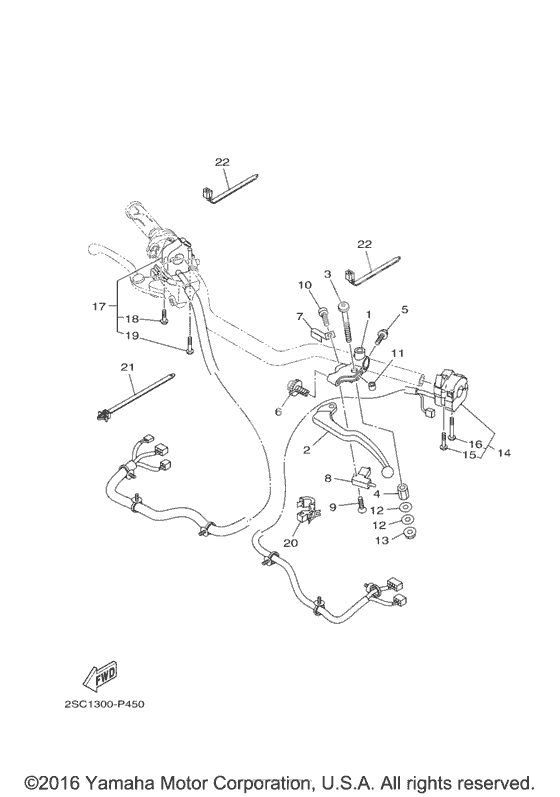 Пульт управления рулевой & Рычаг