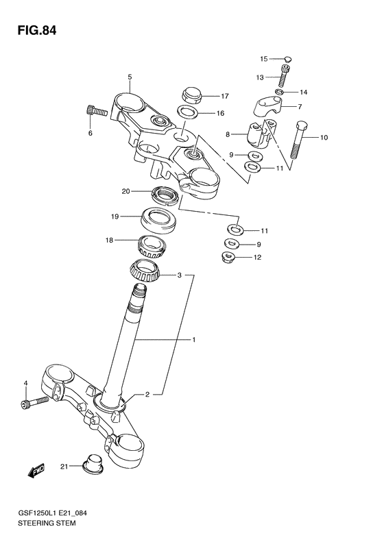 Steering stem