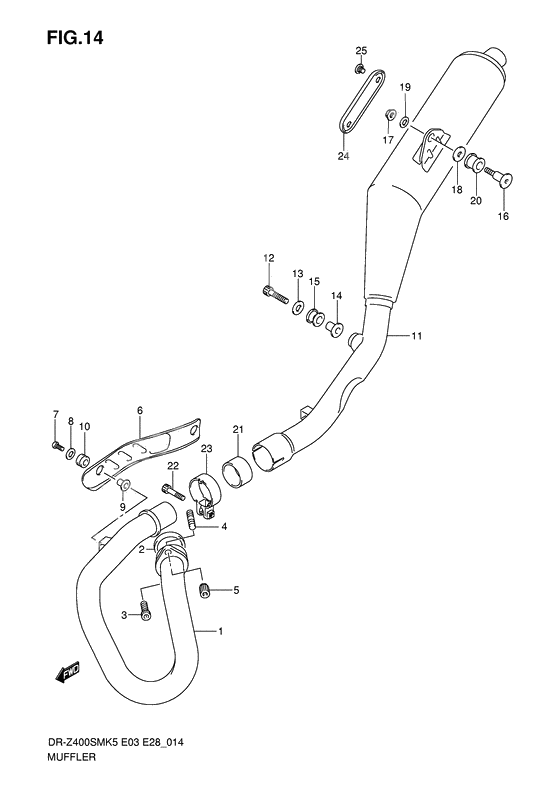 Muffler comp