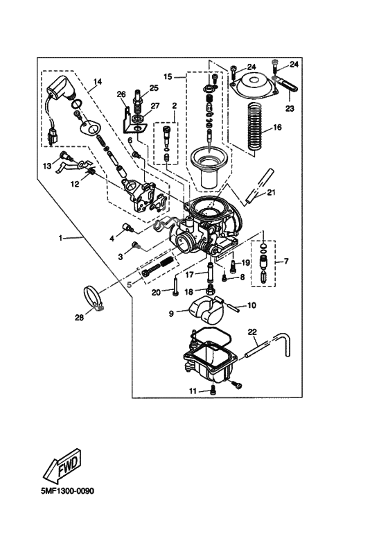 Carburetor assy