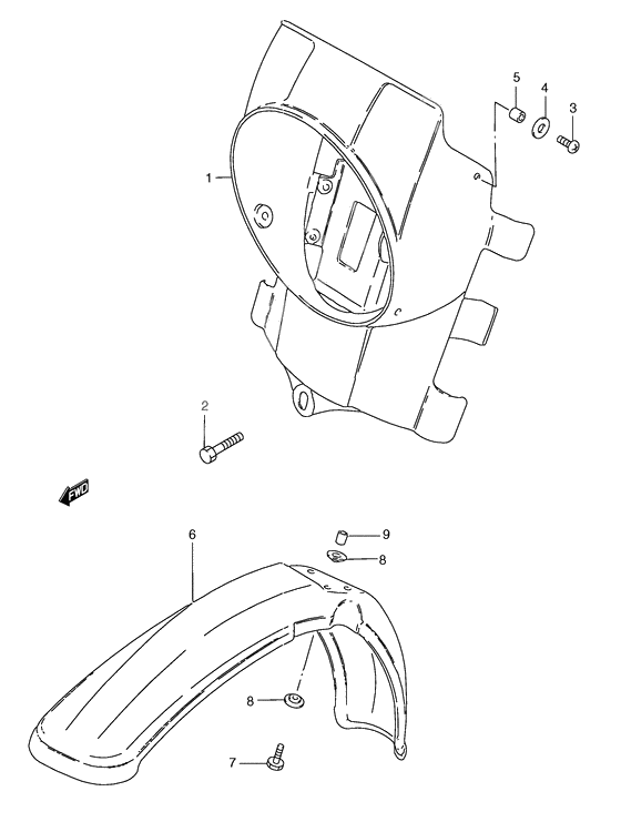 Headlamp housing              

                  Ts185ery/erk1