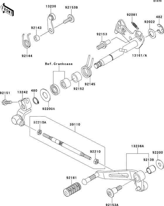 Gear change mechanism