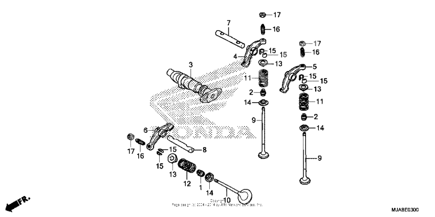Camshaft valve (fr.)