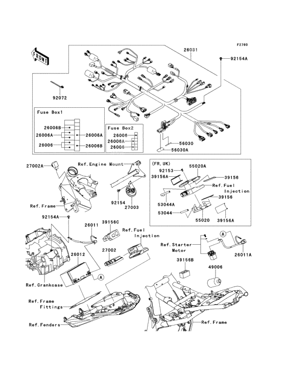 Chassis electrical equipment