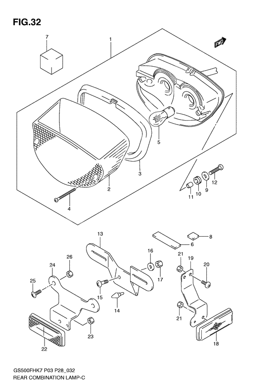 Rear combination lamp