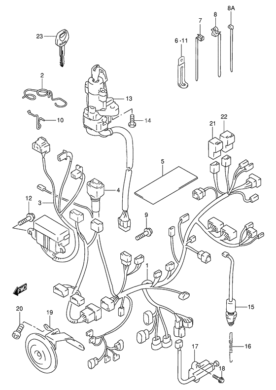 Wiring harness              

                  Model v