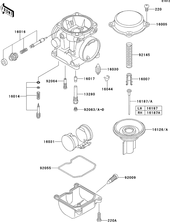 Carburetor parts
