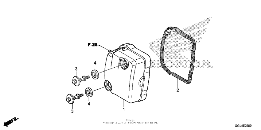 Cylinder head cover