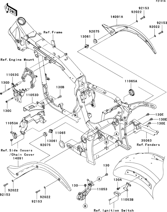 Frame fittings(a2h)
