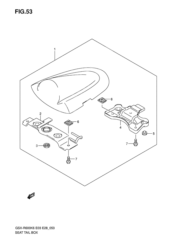 Seat tail box